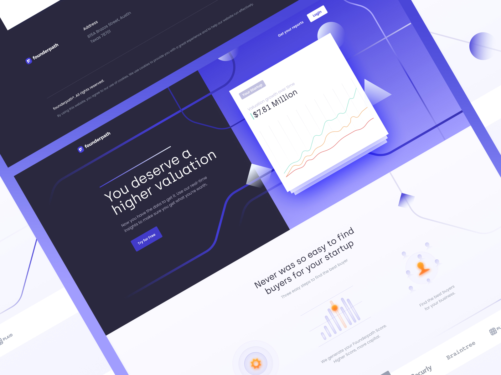 Founderpath: Landing Page